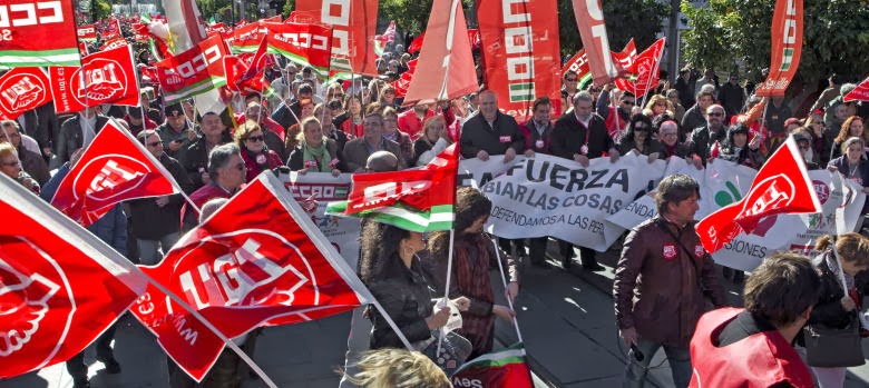 La Guardia Civil registra la sede de UGT Andalucía en Sevilla