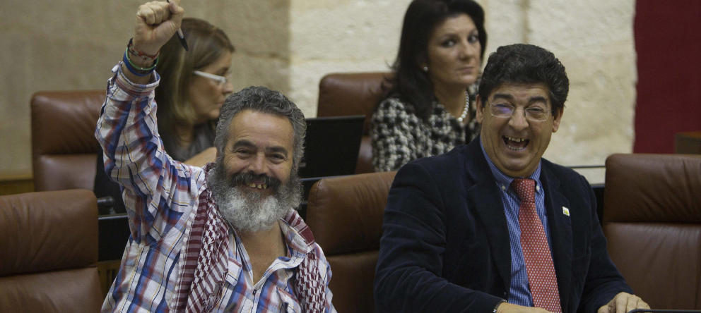 Sánchez Gordillo, impulsor de los okupas: «Hay que romper el pacto con la Junta»