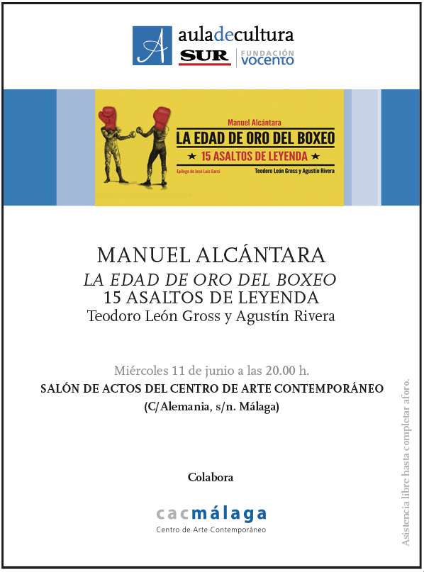 Presentación en Málaga de «La edad de oro del boxeo»