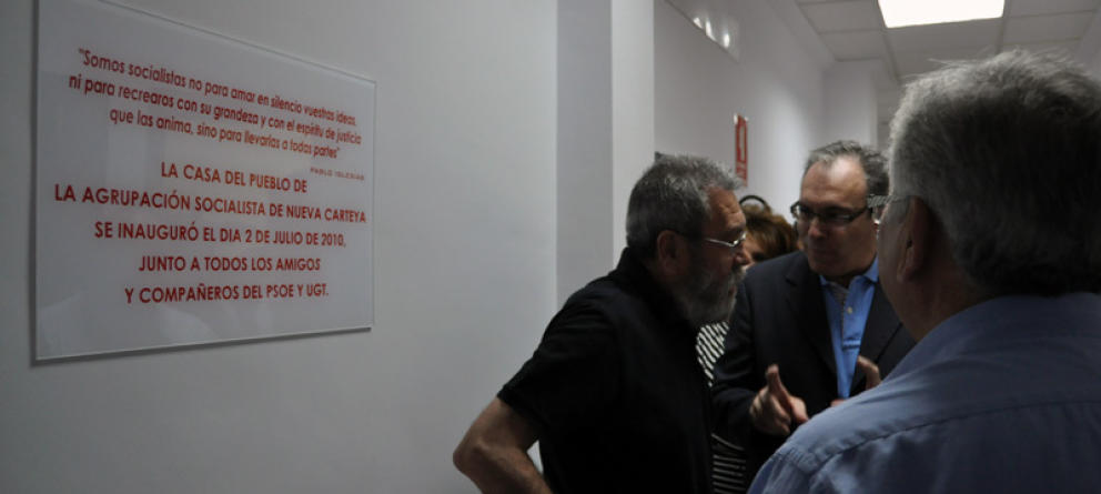 El PSOE subcontrató a UGT para dar cursos de formación en su sede de Nueva Carteya