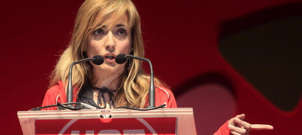 La secretaria general de UGT-A se puso “a las órdenes” de Pastrana y Fernández Sevilla