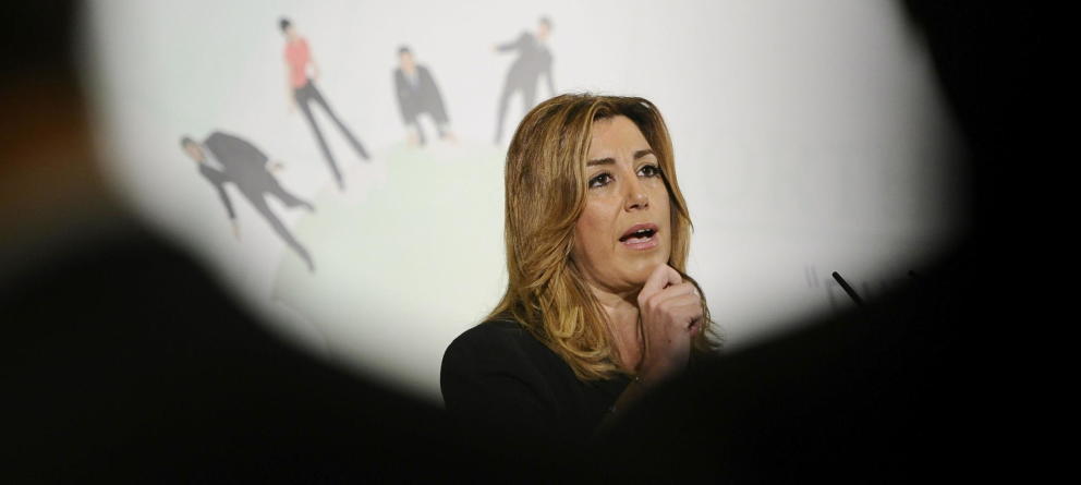 Susana Díaz alerta de la reedición de la pinza, esta vez entre Podemos y el PP