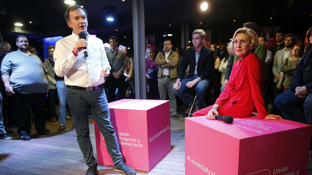 UPyD también quiere controlar la sucesión de De la Herrán tras el desastre andaluz