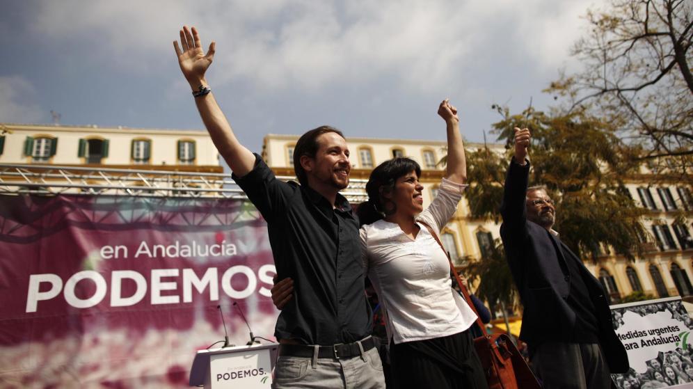 Pablo Iglesias: «Rajoy quiere que en Andalucía sigan gobernando los mismos»